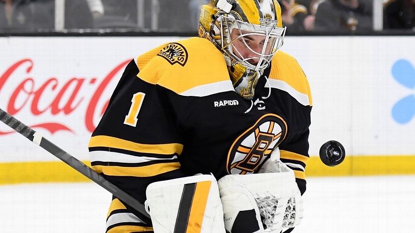 Jeremy Swayman attristé par le départ de Patrice Bergeron